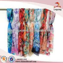 Custom Printed Scarves For Wholesale, Wholesale Chiffon Shawl, Best-selling Scarf Shawl
